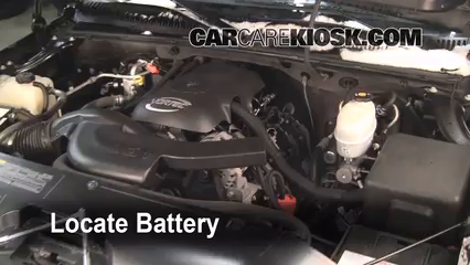 2005 Chevrolet Avalanche 1500 LS 5.3L V8 FlexFuel Battery Replace